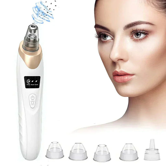 5 - In - 1 Rechargeable Suction Acne and Blackhead Remover for Men and Women - Stores Craft SEP