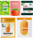 Facial Sheet Masks – Deep Nourishing & Hydrating (Multiple Variants) - Stores Craft SEP