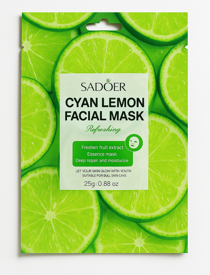 Facial Sheet Masks – Deep Nourishing & Hydrating (Multiple Variants)